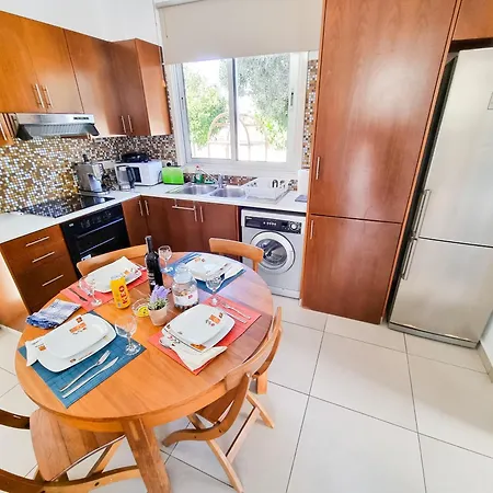 With Private Pool And Bbq Perivólia